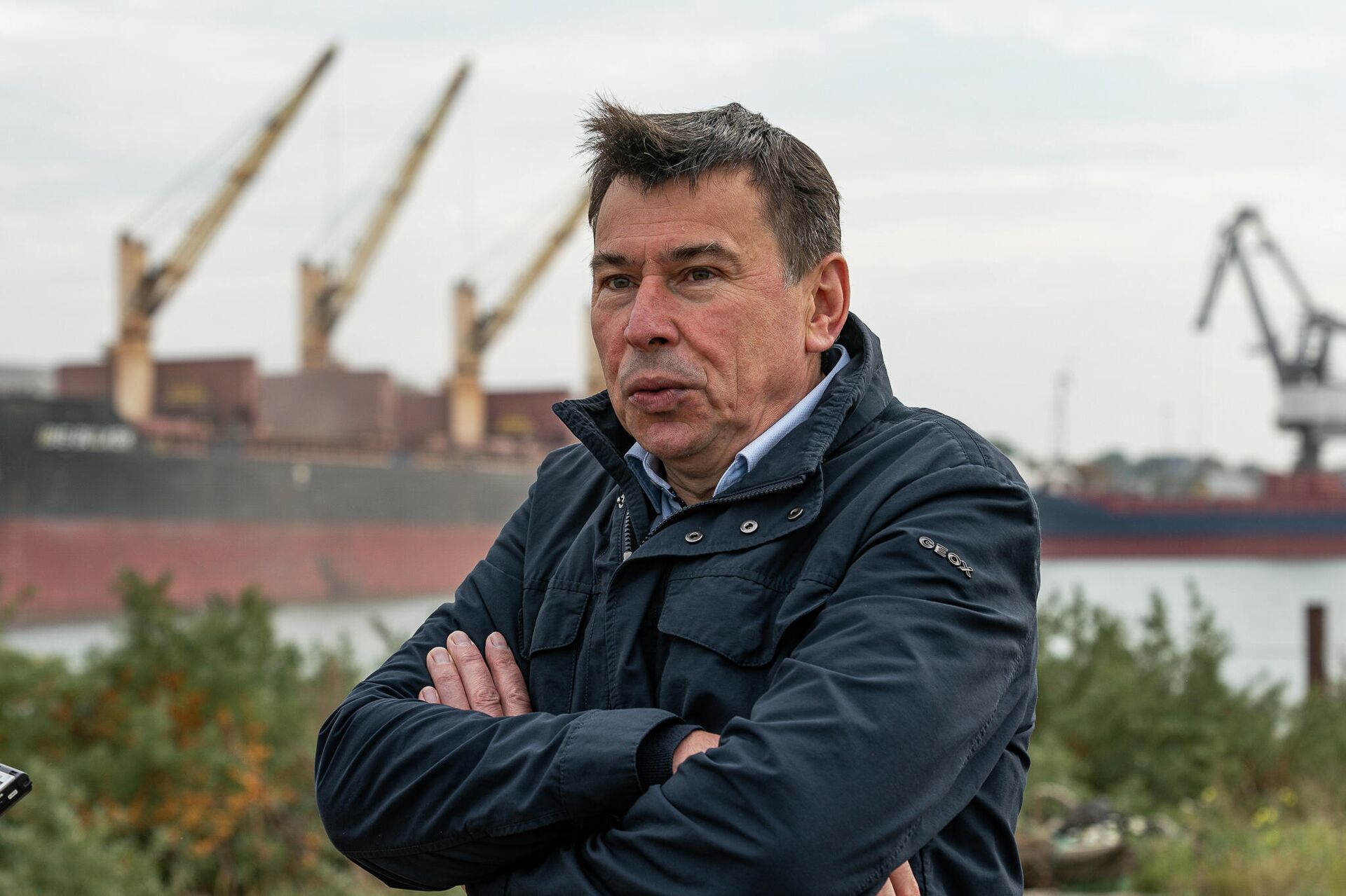 Член правления компании Liepaja Bulk Terminal Юрий Матвеев Член правления компании Liepaja Bulk Terminal Юрий Матвеев - Sputnik Латвия, 1920, 11.11.2021