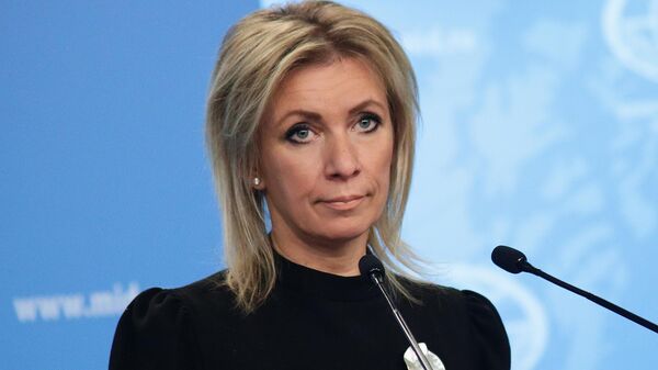 Официальный представитель Министерства иностранных дел России Мария Захарова - Sputnik Latvija