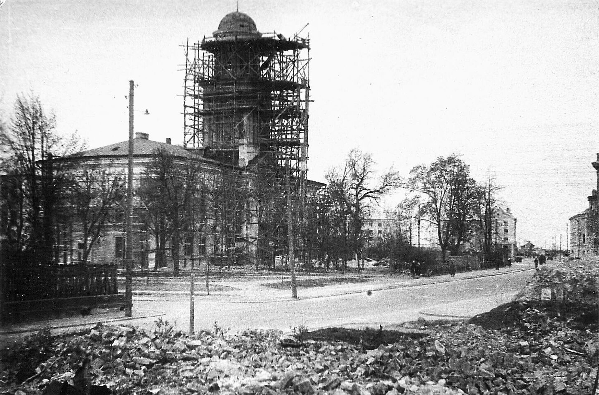 Восстановление Academia Petrina Восстановление Academia Petrina - Sputnik Латвия, 1920, 12.11.2021