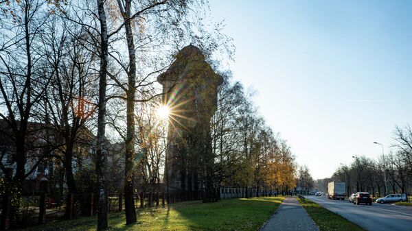Водонапорная башня Чиекуркалнса  - Sputnik Латвия