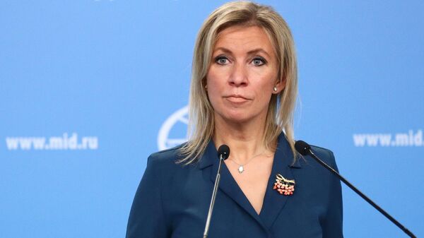 Krievijas Ārlietu ministrijas oficiālā pārstāve Marija Zaharova - Sputnik Latvija