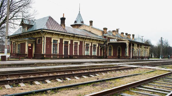 Железнодорожная станция Вентспилс. Архивное фото  - Sputnik Латвия