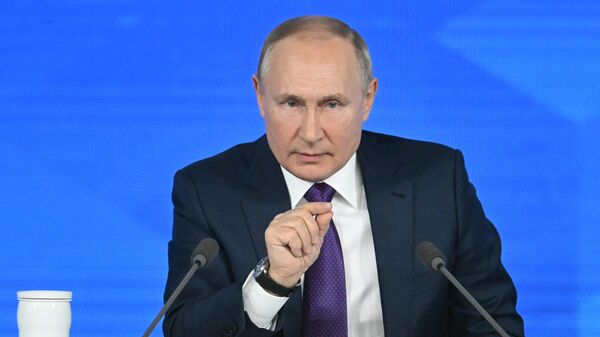 Krievijas Federācijas prezidents Vladimirs Putins - Sputnik Latvija