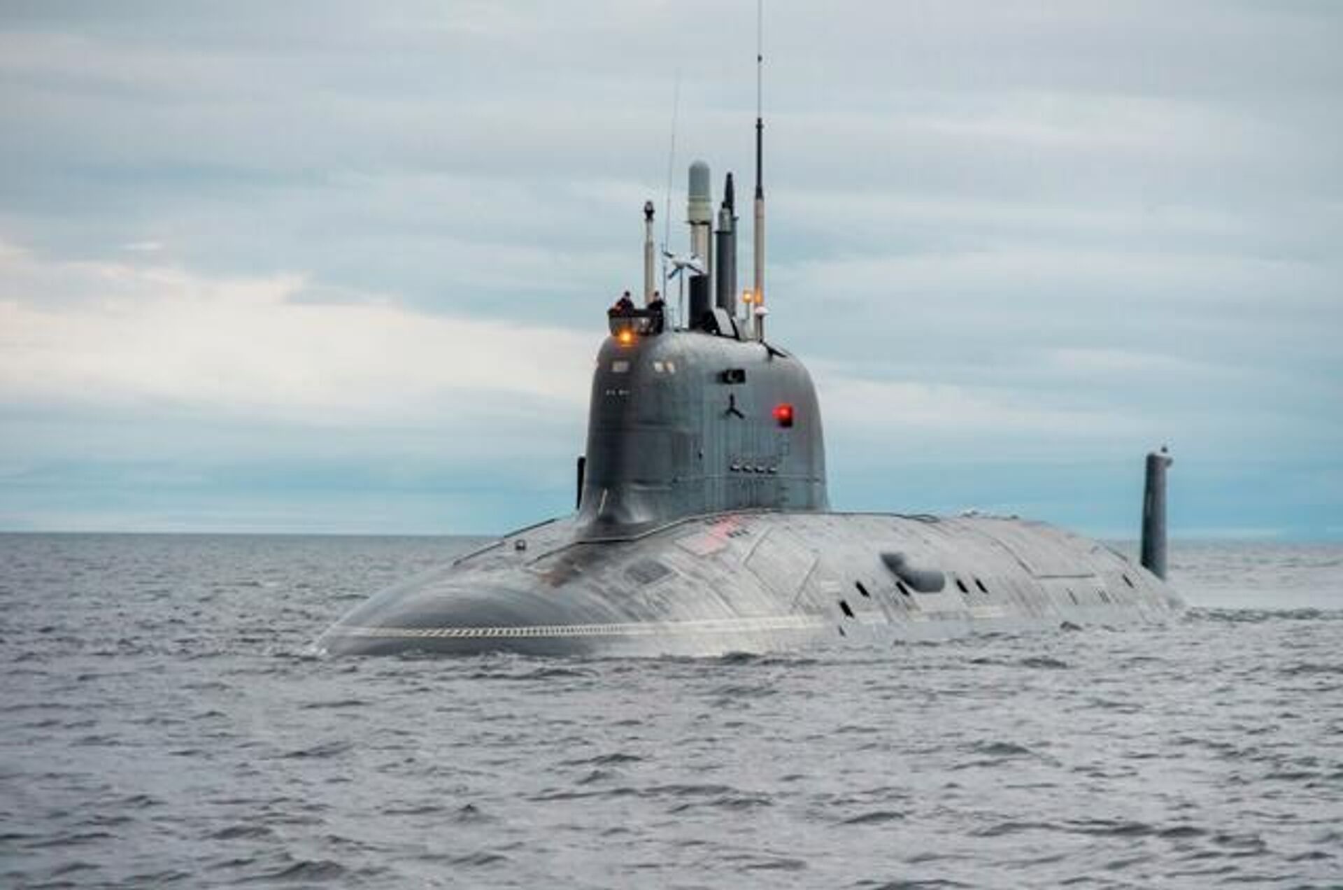 Головной корабль проекта Ясень-М – атомный подводный ракетный крейсер Казань, построенный на Севмаше - Sputnik Latvija, 1920, 18.01.2022