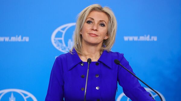 Krievijas Ārlietu ministrijas pārstāve Marija Zaharova - Sputnik Latvija