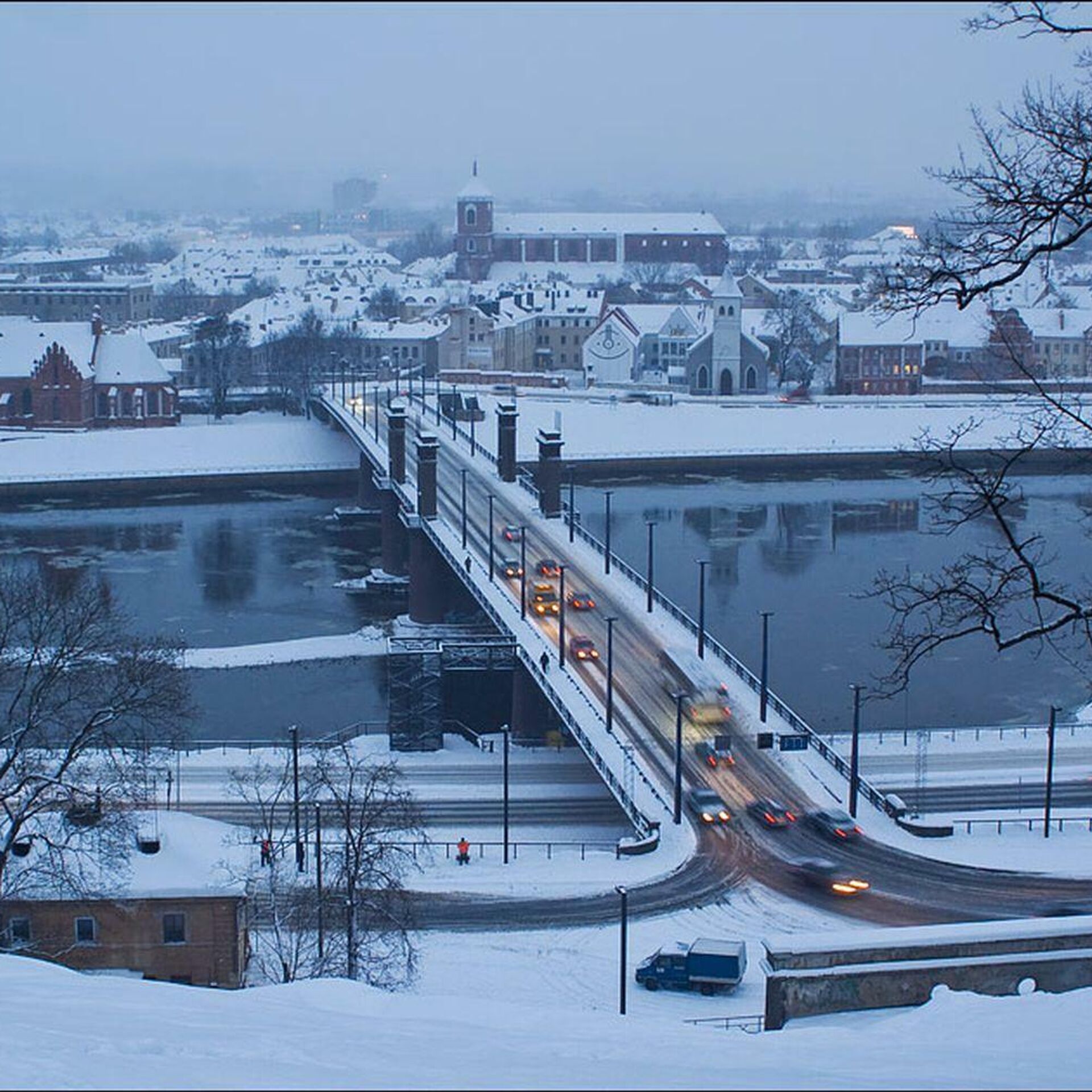 мост в каунасе