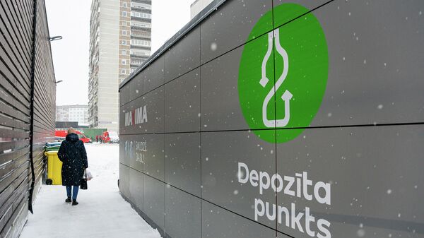 Открытие системы депозитной тары в Латвии - Sputnik Латвия