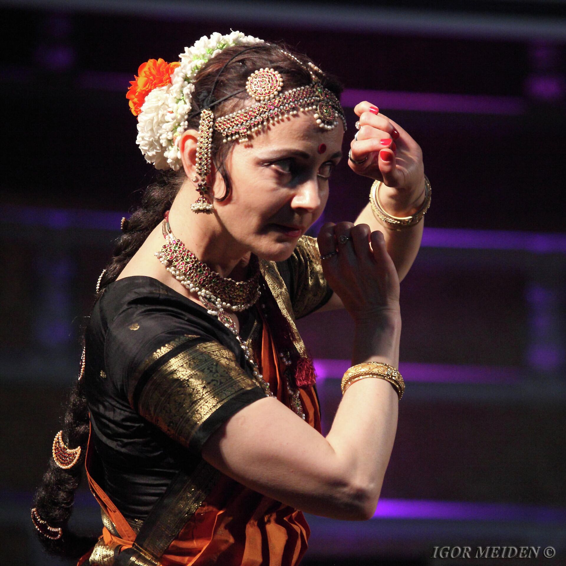 Лариса Подскочая – исполнительница индийского классического танца - Sputnik Латвия, 1920, 12.02.2022