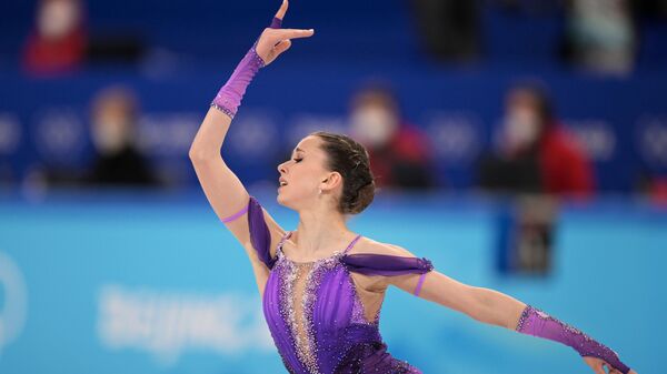 Российская фигуристка Камила Валиева на Олимпиаде в Пекине - Sputnik Латвия