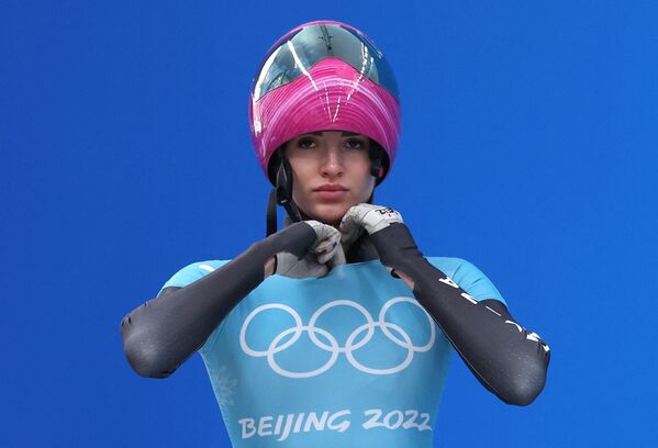 Юлия Канакина из Олимпийского комитета России перед забегом. - Sputnik Латвия