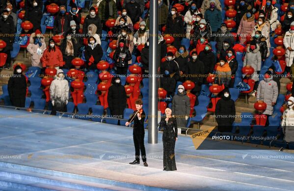 Церемония закрытия XXIV зимних Олимпийских игр в Пекине. - Sputnik Латвия