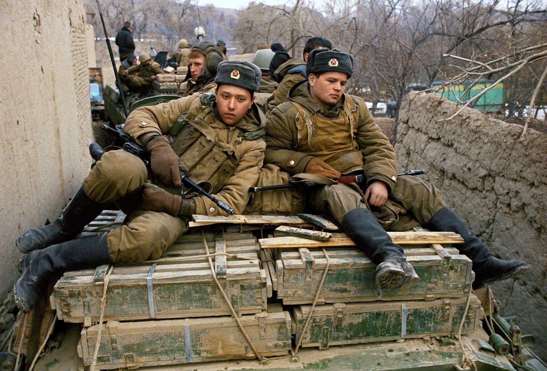 Механизированное подразделение советских войск в районе крепости Бала-Хиссар в Кабуле  - Sputnik Latvija, 1920, 22.02.2022
