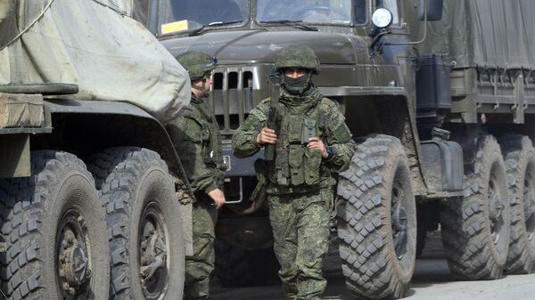 Ситуация на границе Крыма с Украиной - Sputnik Латвия