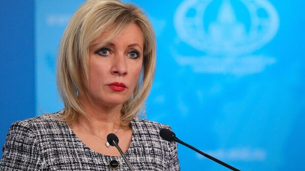 Официальный представитель Министерства иностранных дел России Мария Захарова - Sputnik Латвия