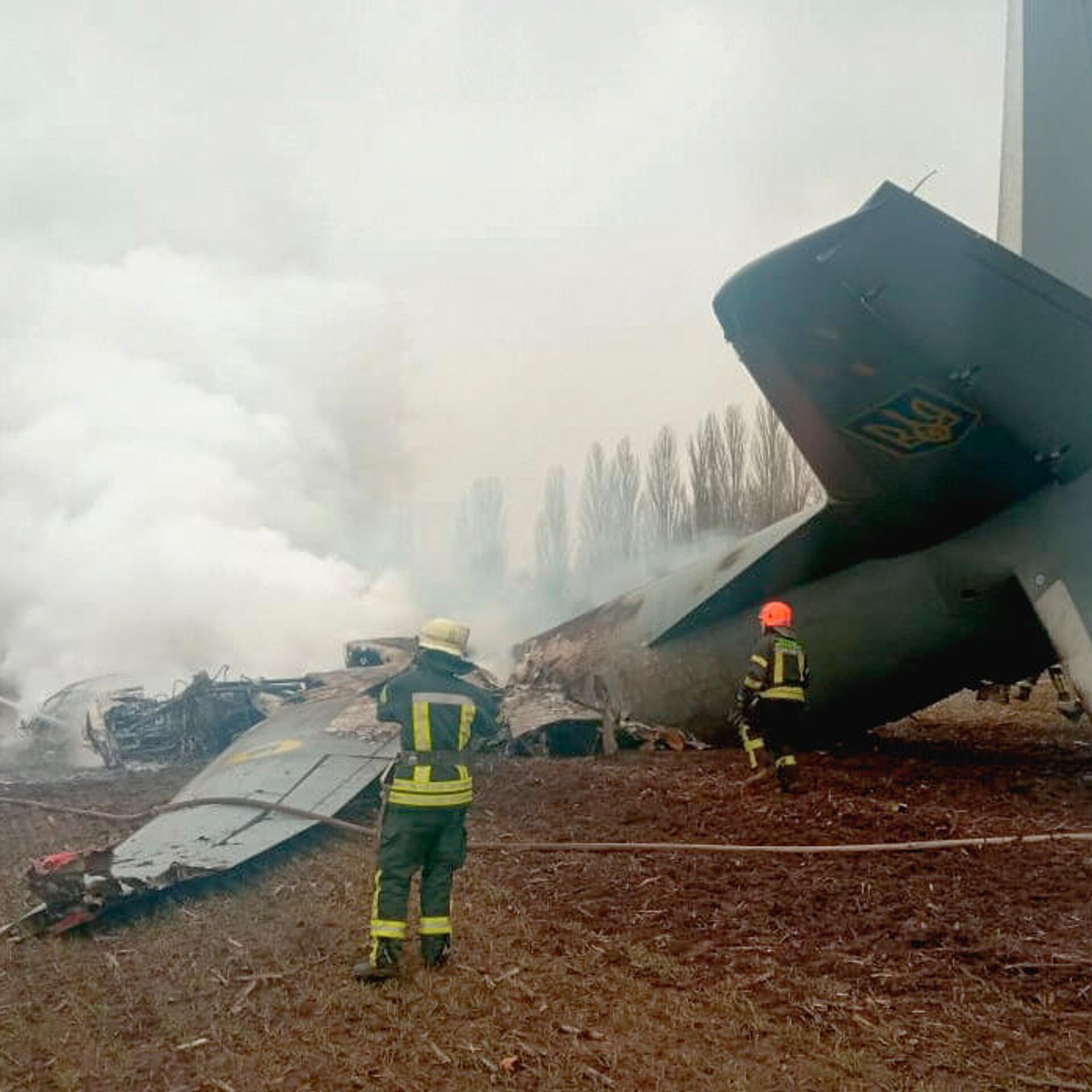 АН-26 Вооруженных сил Украины потерпел крушение