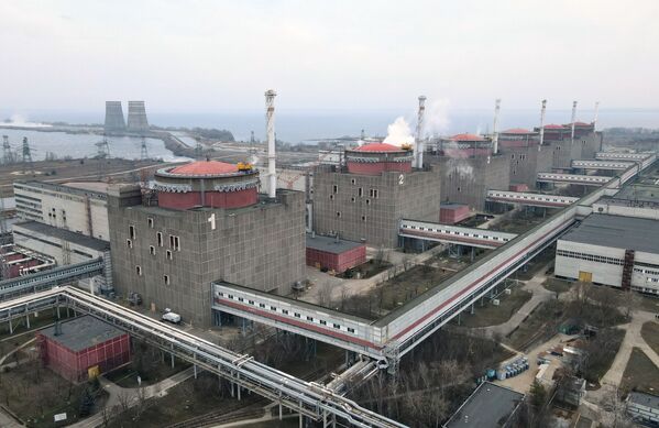 Zaporožjes atomelektrostacijas teritorija. - Sputnik Latvija