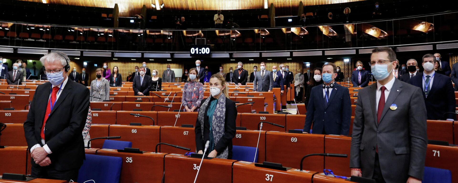 Внеочередное заседание Парламентской ассамблеи Совета Европы, 14 марта 2022 года  - Sputnik Латвия, 1920, 14.03.2022
