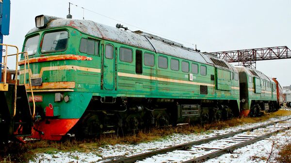 Даугавпилсский локомотиворемонтный завод. Архивное фото  - Sputnik Латвия