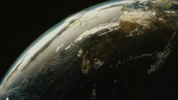 Вид на планету Земля из космоса  - Sputnik Латвия