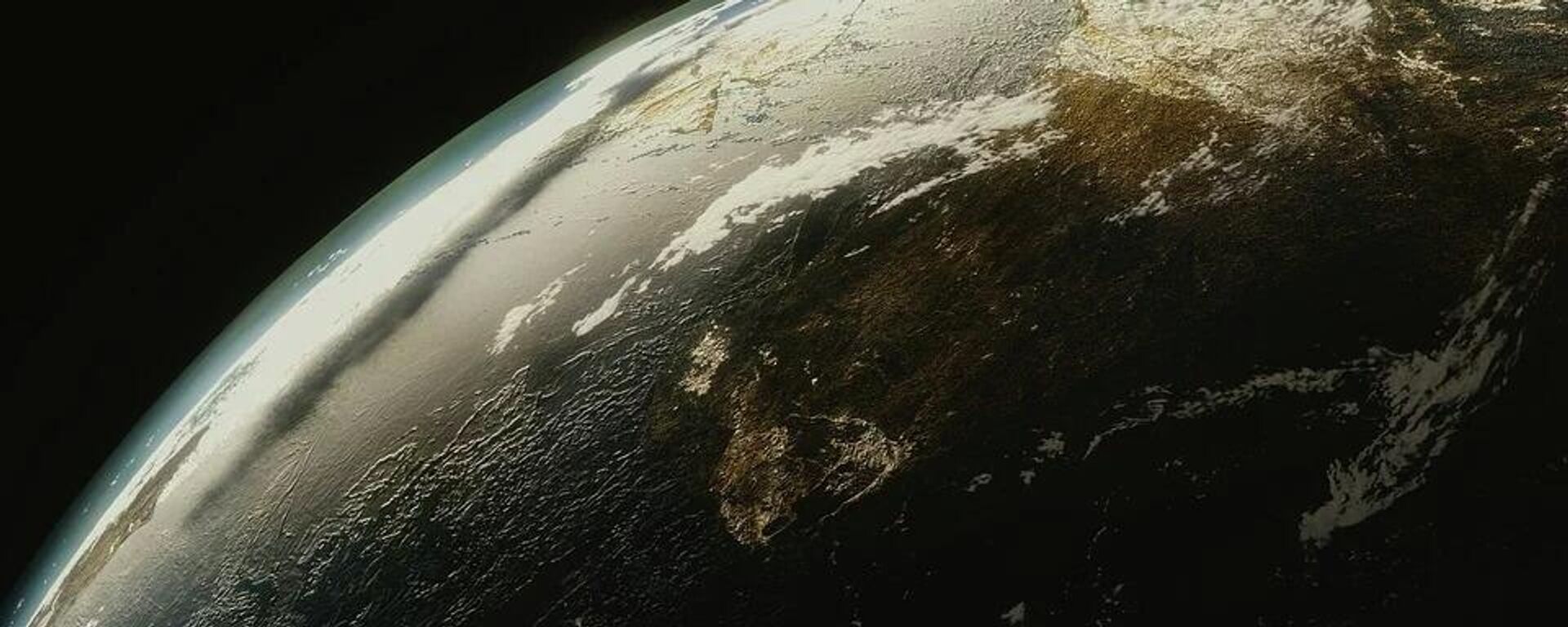 Вид на планету Земля из космоса  - Sputnik Latvija, 1920, 03.04.2022