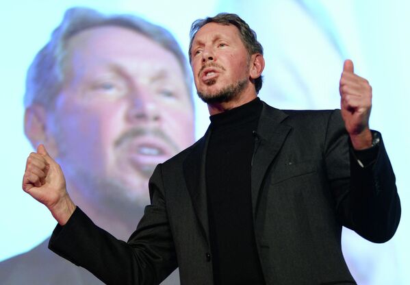 Создатель компании Oracle Ларри Эллисон на восьмом месте. Его состояние - 106 млрд долларов. Создатель компании Oracle Ларри Эллисон на восьмом месте. Его состояние - 106 млрд долларов. - Sputnik Латвия