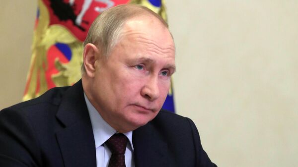 Президент Владимир Путин проводит совещание по вопросам развития Арктической зоны РФ - Sputnik Латвия