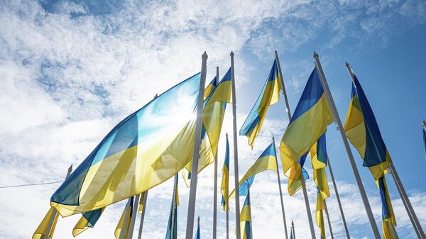 Флаги Украины - Sputnik Латвия