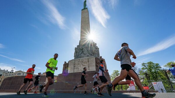 Рижский марафон  в столице Латвии - Sputnik Латвия