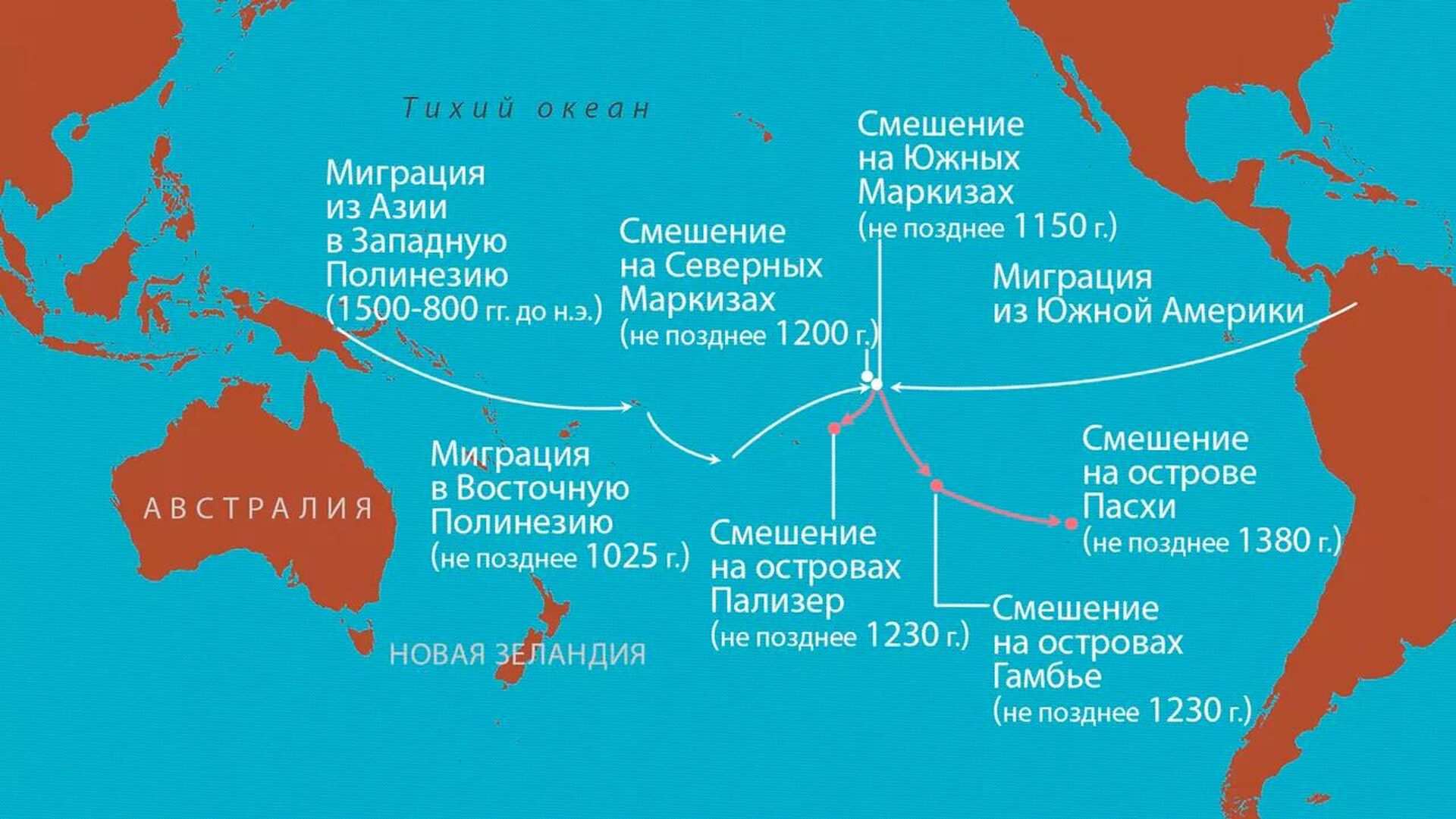 Эпизоды смешения полинезийской и южноамериканской линий на островах Восточной Полинезии по результатам геномного анализа Эпизоды смешения полинезийской и южноамериканской линий на островах Восточной Полинезии по результатам геномного анализа - Sputnik Latvija, 1920, 29.05.2022