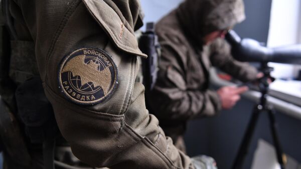 Бойцы отдельного разведбата Народной милиции ЛНР в зоне спецоперации - Sputnik Латвия