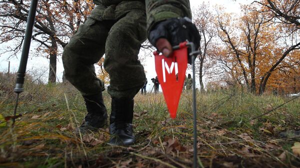 Подготовка военнослужащих из числа мобилизованных в ходе спецоперации - Sputnik Латвия