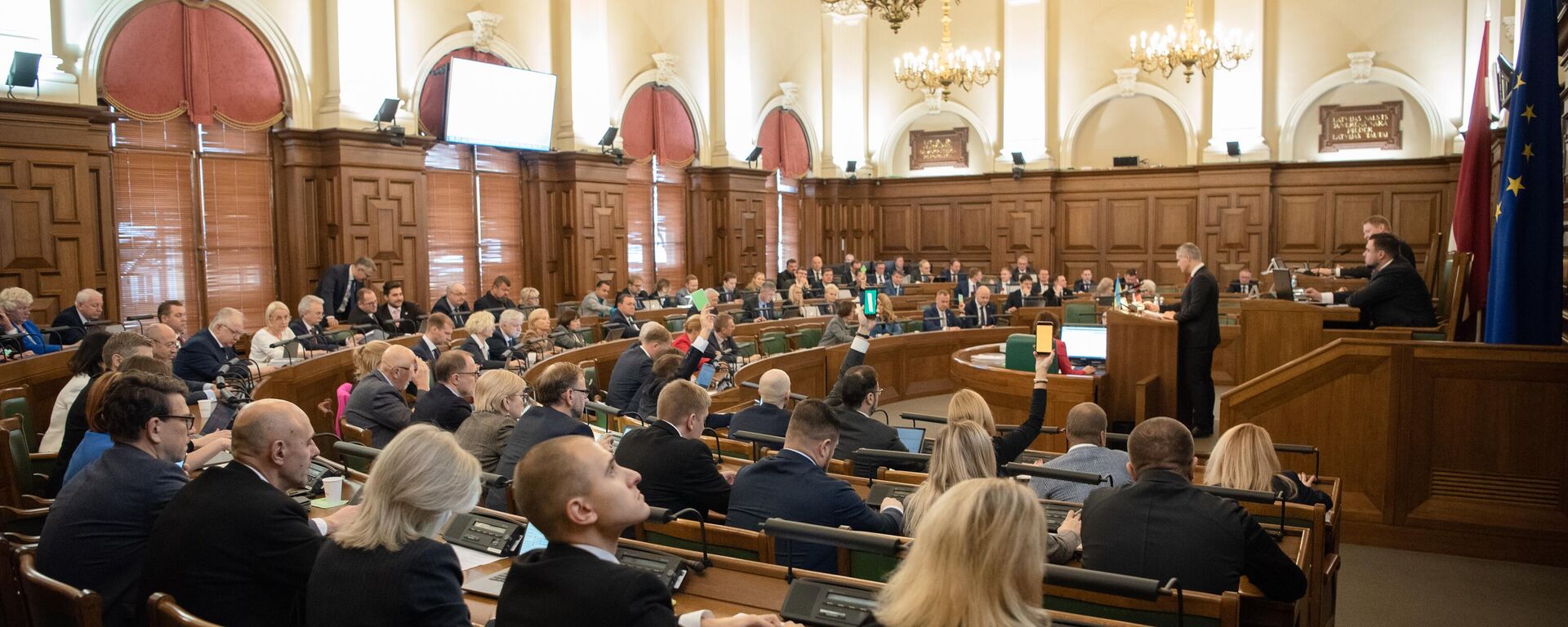 Заседание Сейма Латвии, 1 декабря 2022 года  - Sputnik Латвия, 1920, 01.12.2022