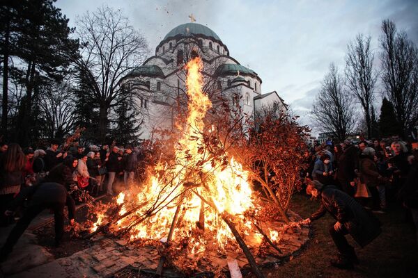 Рождество относится к числу непереходящих церковных праздников. - Sputnik Латвия