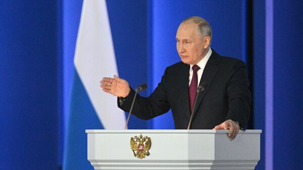 Послание президента РФ Владимира Путина Федеральному собранию - Sputnik Латвия