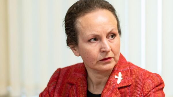 Министр здравоохранения Латвии Лига Менгельсоне - Sputnik Латвия