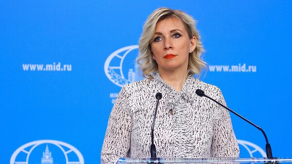 Официальный представитель Министерства иностранных дел России Мария Захарова - Sputnik Латвия