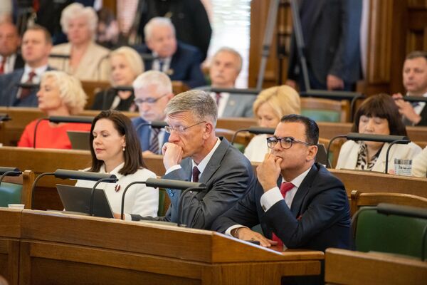 Процедура голосования в Сейме, 31 мая 2023 года. Процедура голосования в Сейме, 31 мая 2023 года. - Sputnik Латвия