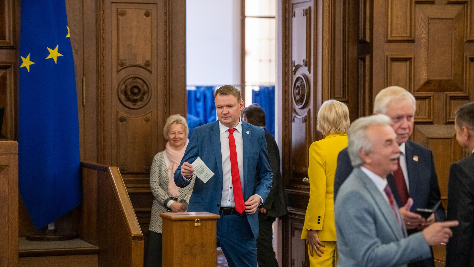 Депутаты Сейма выбирают президента Латвии, 31 мая 2023 года - Sputnik Латвия, 1920, 15.08.2023