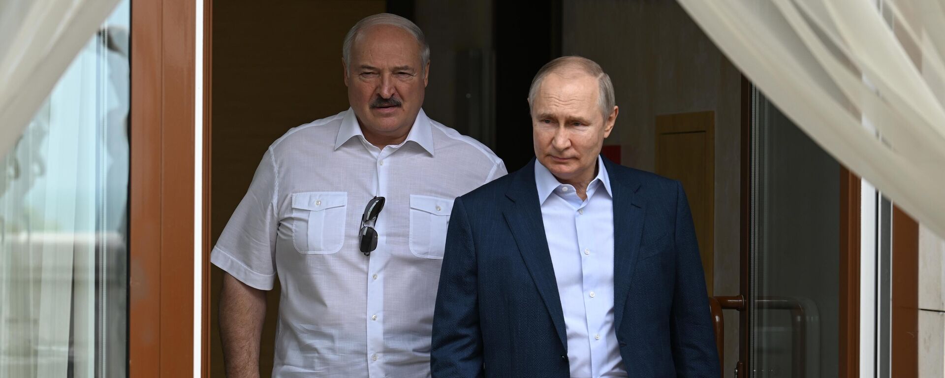 Встреча президентов РФ и Беларуси Владимира Путина и Александра Лукашенко, 9 июня 2023 - Sputnik Латвия, 1920, 09.06.2023