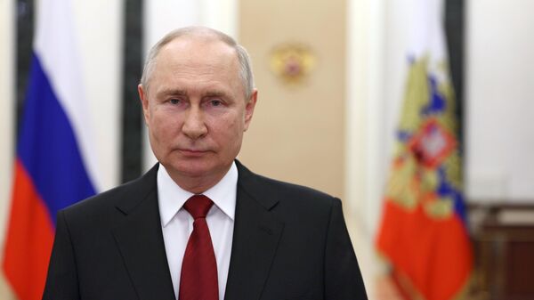 Обращение президента РФ Владимира Путина - Sputnik Латвия