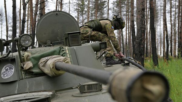 Военнослужащие ВС РФ в зоне спецоперации - Sputnik Латвия