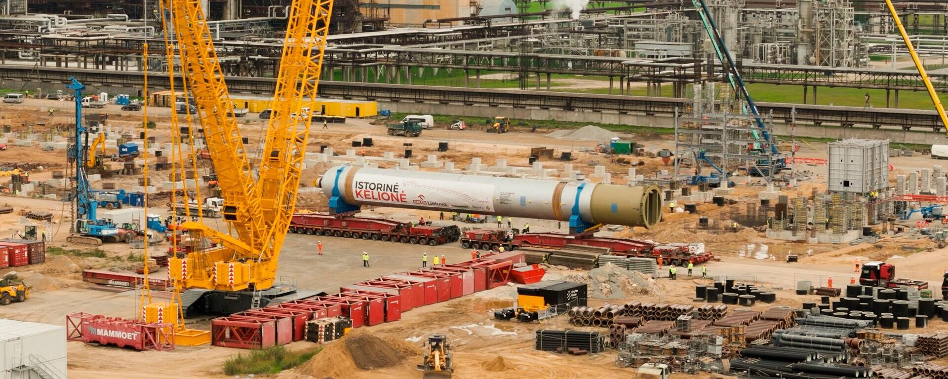 Реактор для нефтеперерабатывающего завода Orlen Lietuva - Sputnik Латвия, 1920, 16.11.2023