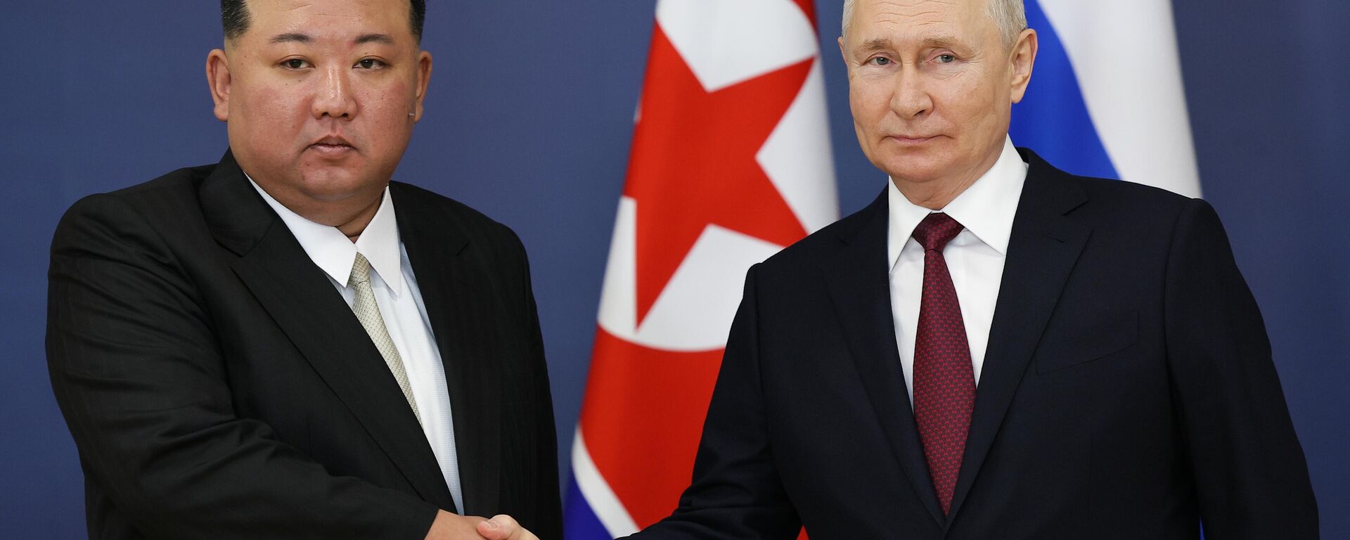 Президент РФ В. Путин посетил космодром Восточный и встретился с лидером КНДР Ким Чен Ыном - Sputnik Латвия, 1920, 14.09.2023