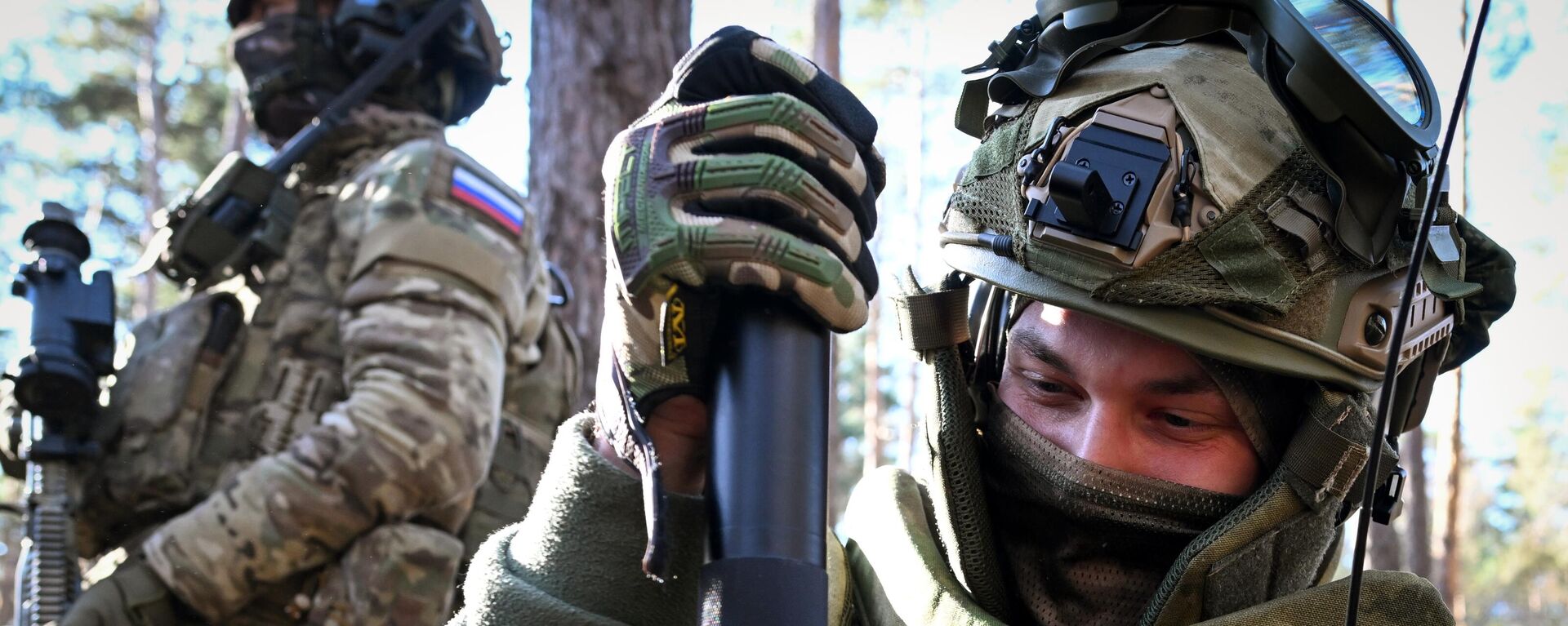 Военнослужащие ЦВО ВС РФ в зоне спецоперации - Sputnik Латвия, 1920, 07.11.2023