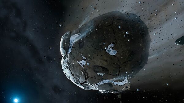 Астероид. Архивное фото - Sputnik Латвия