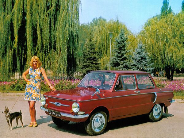 Реклама советского автомобиля ЗАЗ-968АЕ - Sputnik Латвия