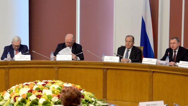 Рабочий визит главы МИД РФ С. Лаврова в Минск - Sputnik Латвия
