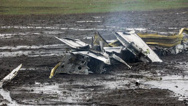 Пассажирский самолет Boeing-737-800 разбился при посадке в аэропорту Ростова-на-Дону - Sputnik Латвия