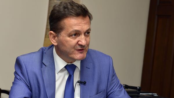 Военный обозреватель Александр Хроленко - Sputnik Латвия