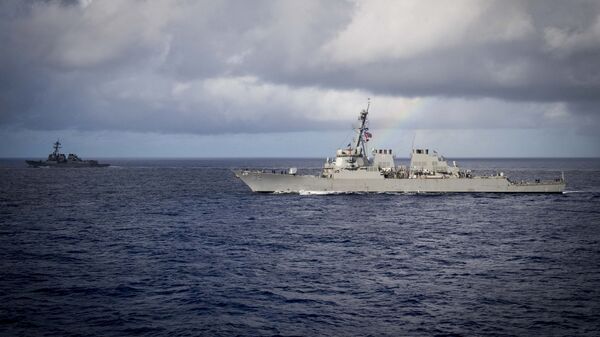 Американский эсминец USS McCampbell - Sputnik Latvija